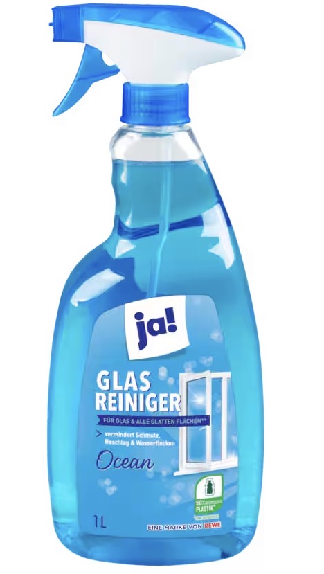 ja! Glasreiniger Ocean 1L online kaufen | Cashback Gutschein REWE EDEKA METRO – Cleaning Help