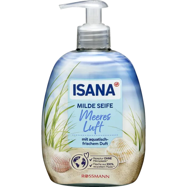 ISANA Milde Seife Meeresluft 500 ml online kaufen | Cashback Gutschein REWE EDEKA METRO – Cleaning Help