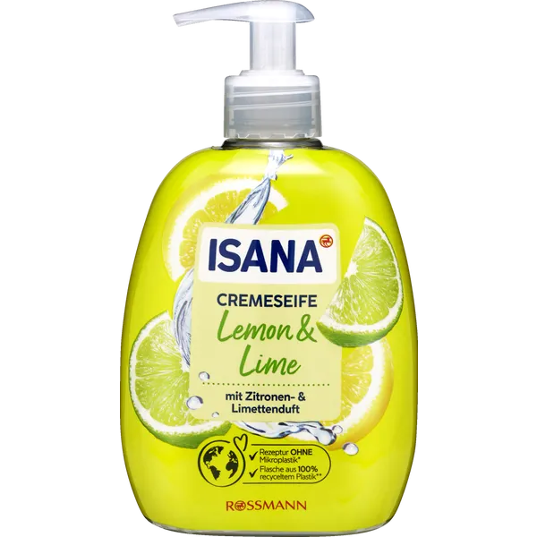 ISANA Cremeseife Lemon & Lime 500 ml online kaufen | Cashback Gutschein REWE EDEKA METRO – Cleaning Help