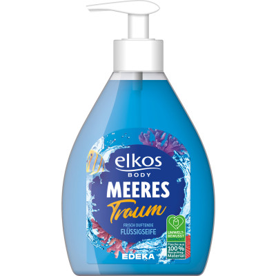 elkos Flüssigseife Meerestraum 500 ml online kaufen | Cashback Gutschein REWE EDEKA METRO – Cleaning Help