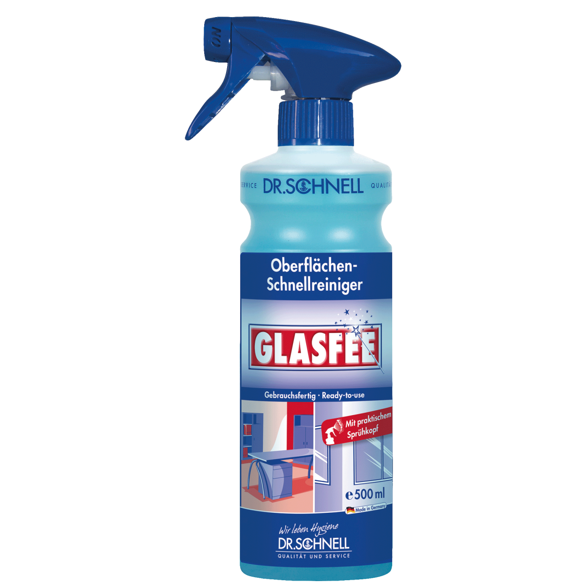 DR.SCHNELL Glasfee Oberflächen-Schnellreiniger 500 ml online kaufen | Cashback Gutschein REWE EDEKA METRO – Cleaning Help