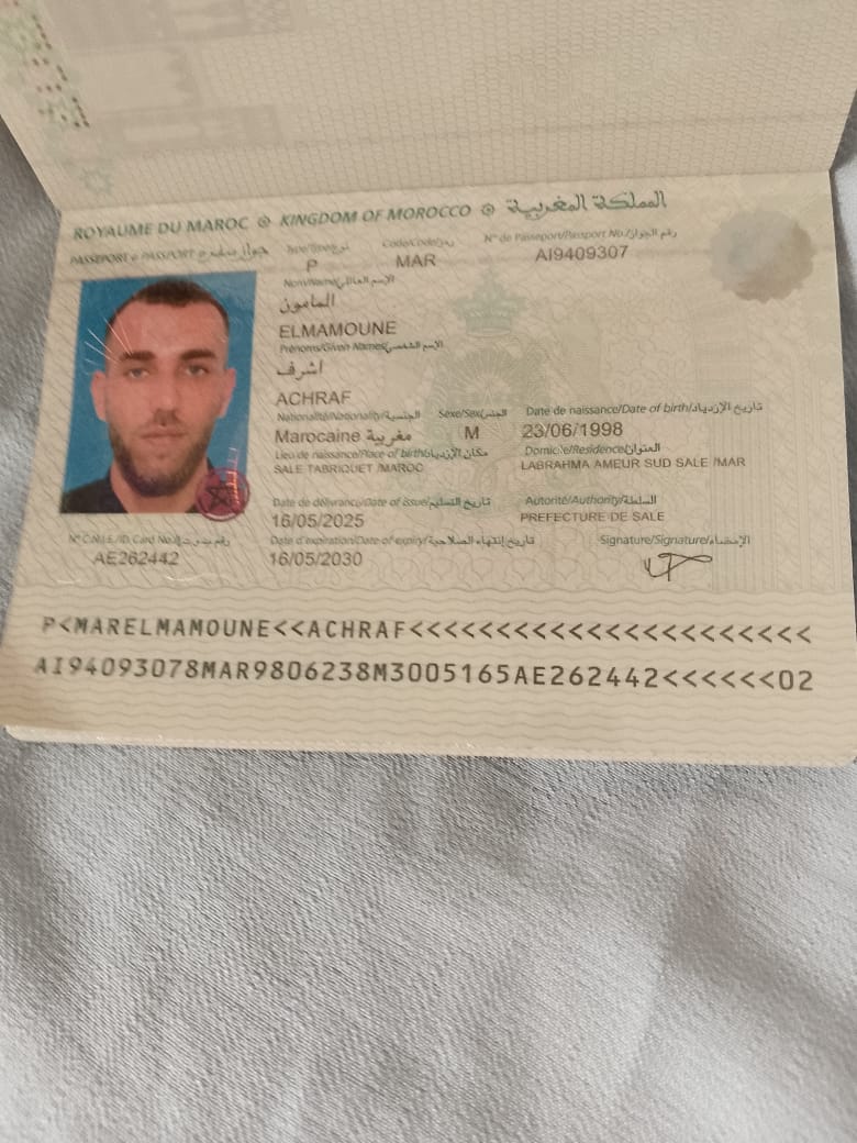 Profilfoto von Achraf ELMAMOUNE